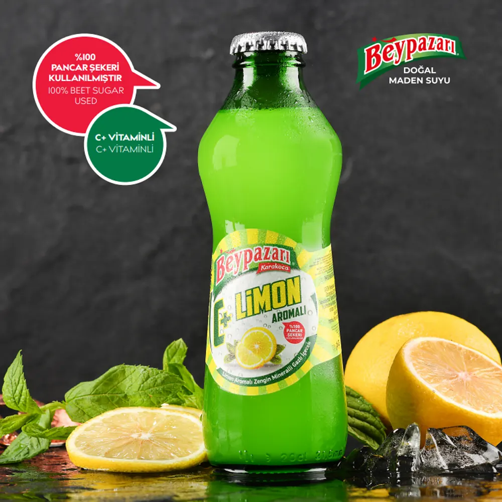 Beypazarı Limon Aromalı Maden Suyu 200 Ml. Siparişi Görseli