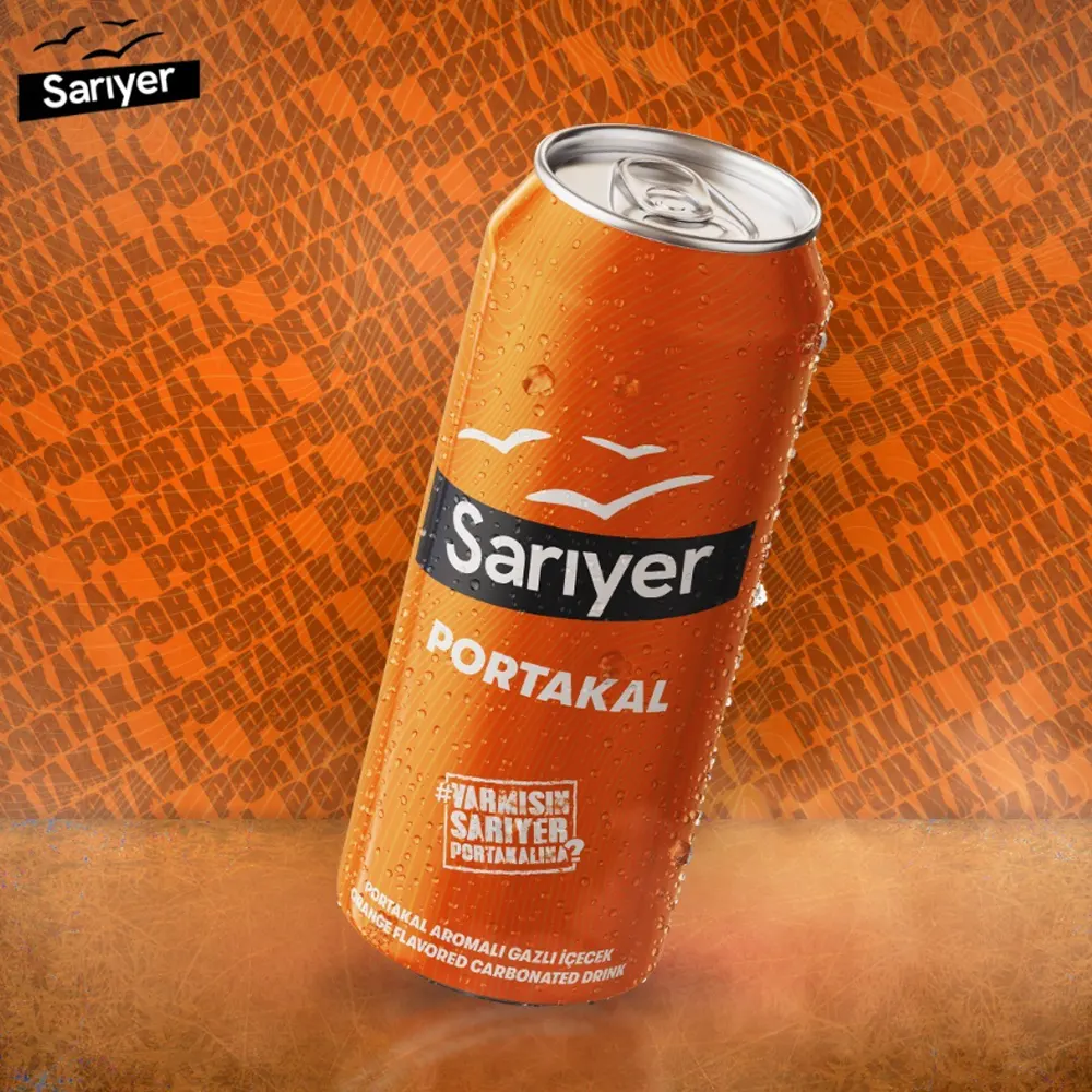 Sarıyer Portakal Aromalı Gazoz 2. Görseli